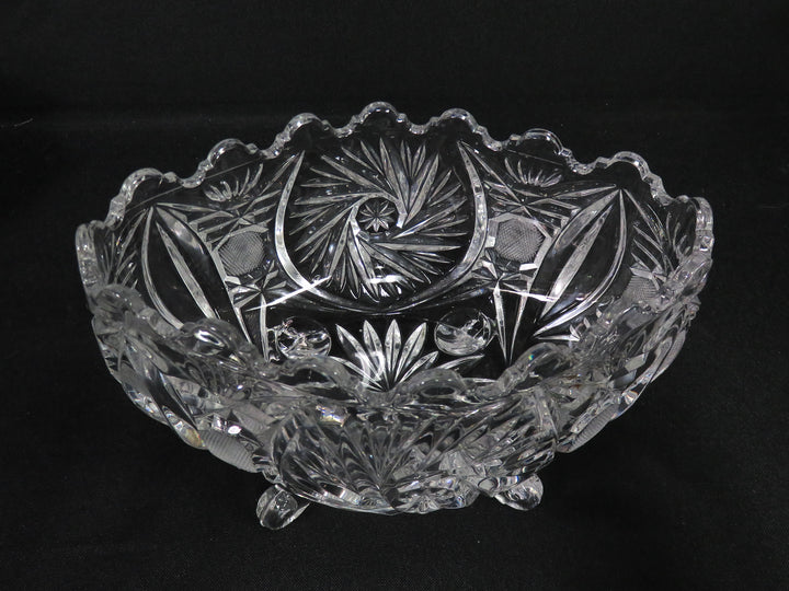 Crystal Footed Bowl
