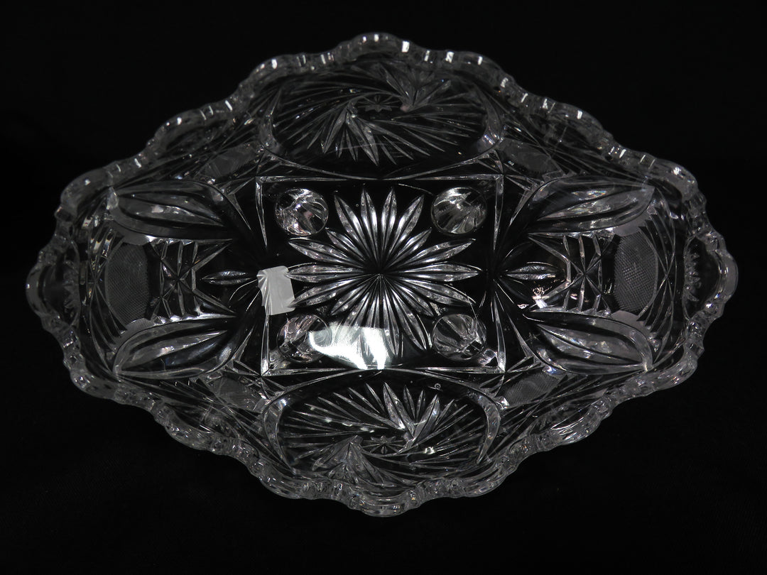 Crystal Footed Bowl