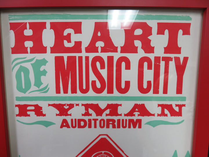 Nashville Heart of Music City Print