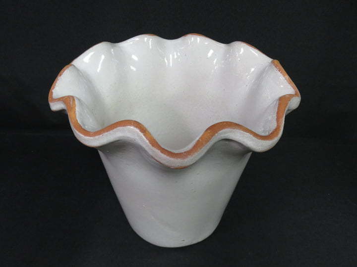 Ruffled Planter