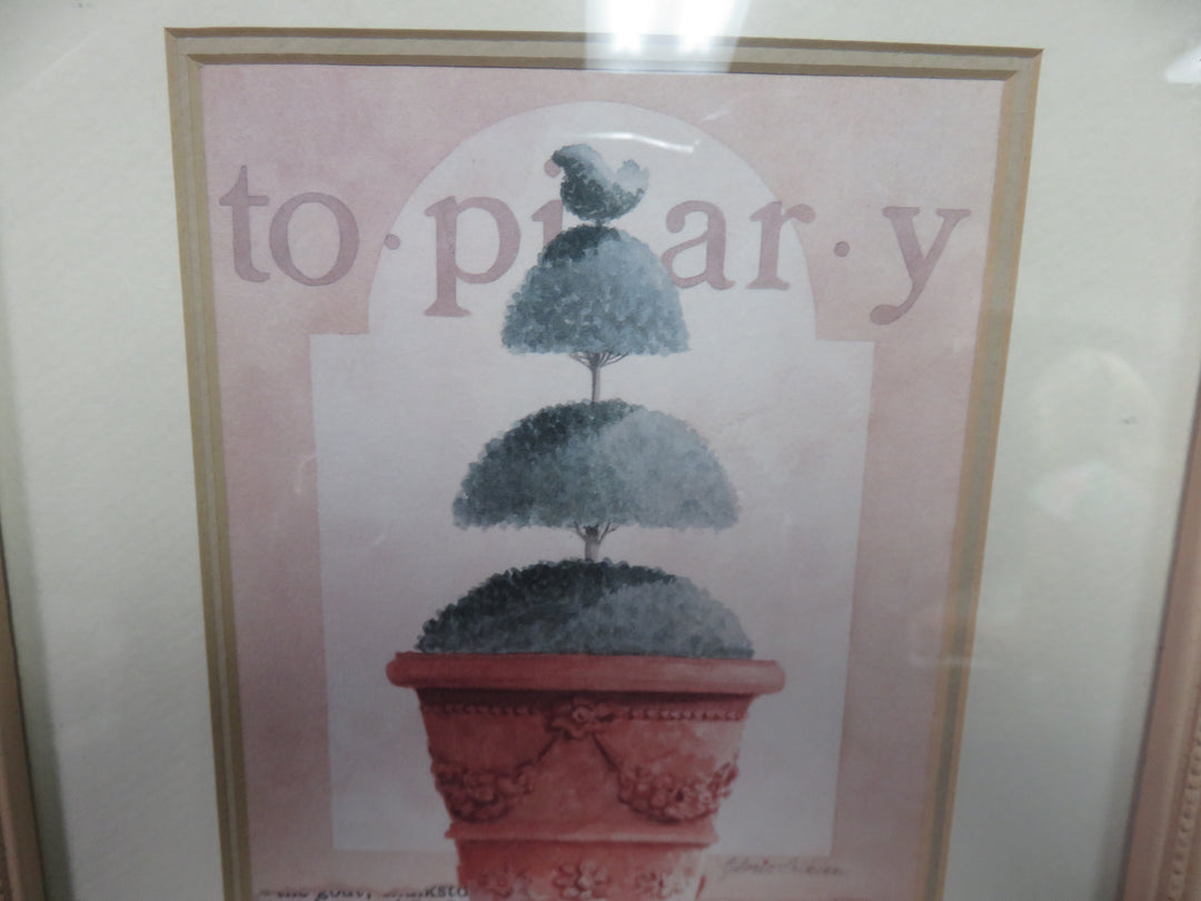 Topiary Print