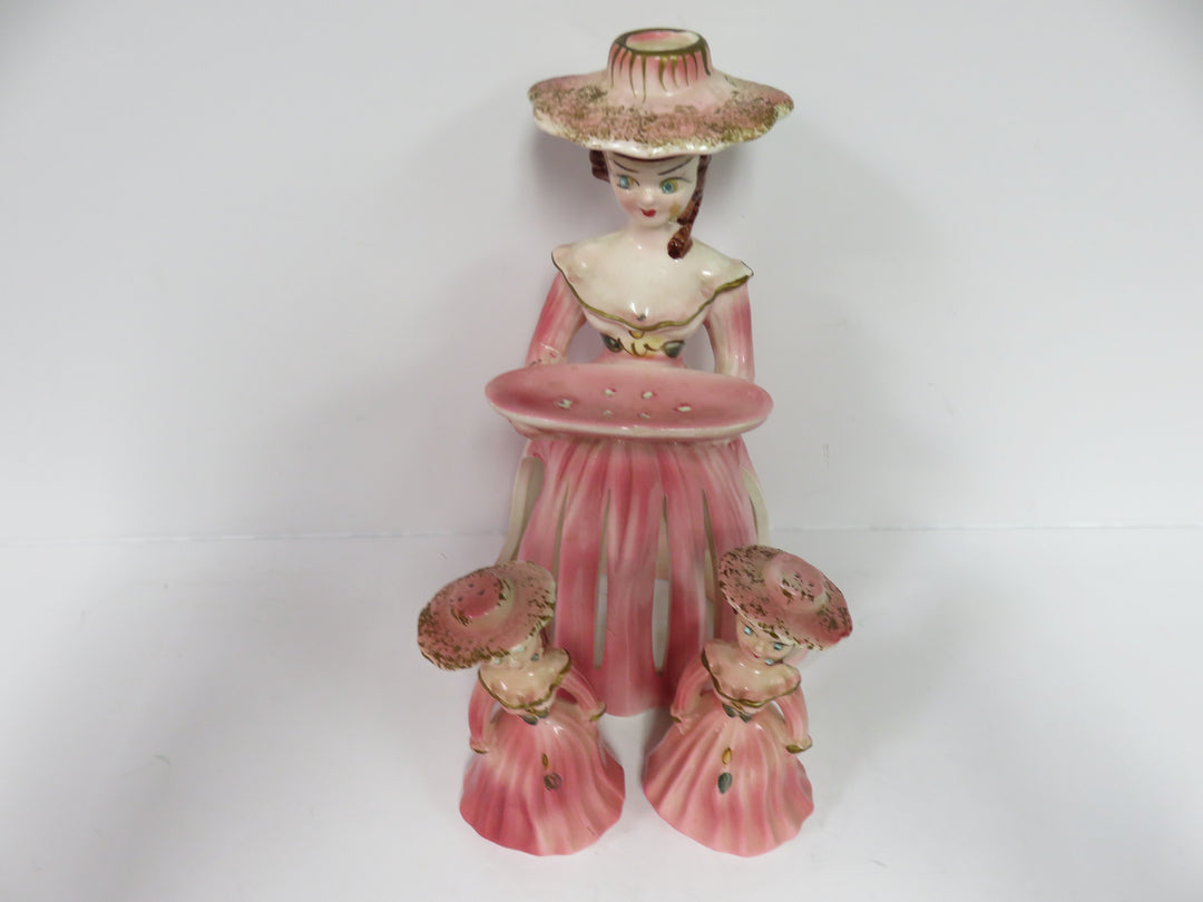 Kreiss Tabletop Pink Lady Figurines