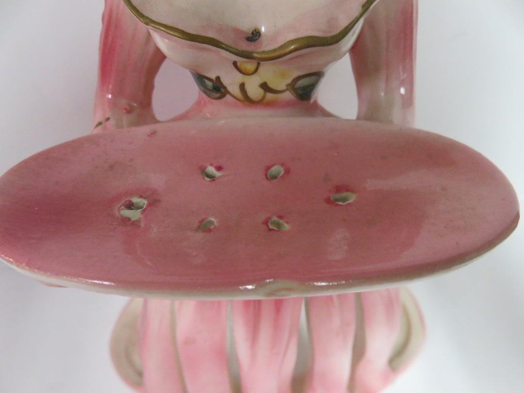 Kreiss Tabletop Pink Lady Figurines