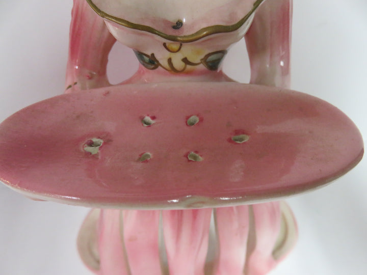 Kreiss Tabletop Pink Lady Figurines