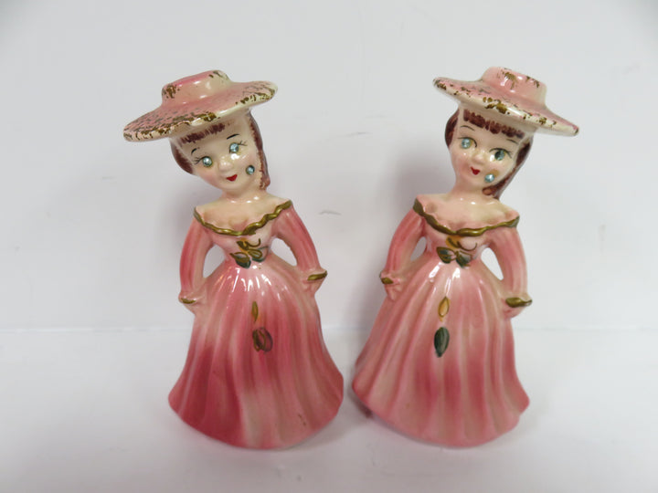 Kreiss Tabletop Pink Lady Figurines