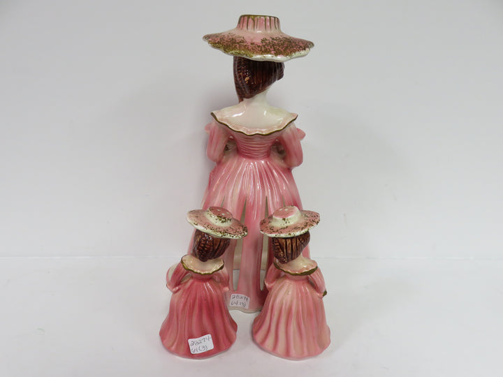 Kreiss Tabletop Pink Lady Figurines