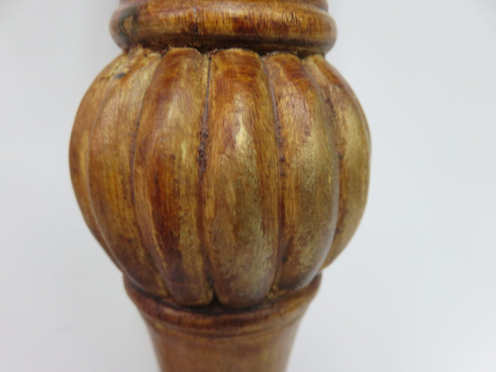 Wood Candleholders