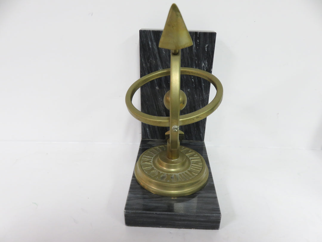 Brass Armillary Bookends