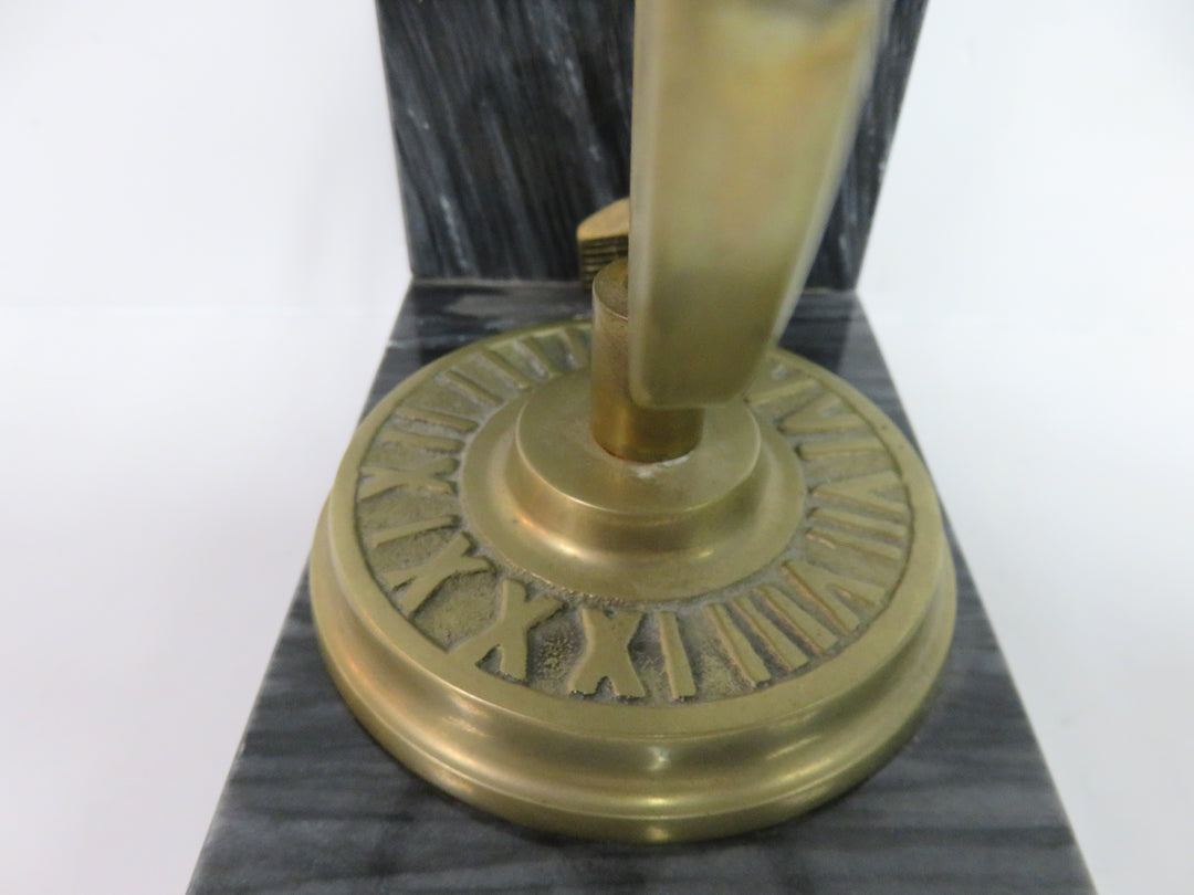 Brass Armillary Bookends