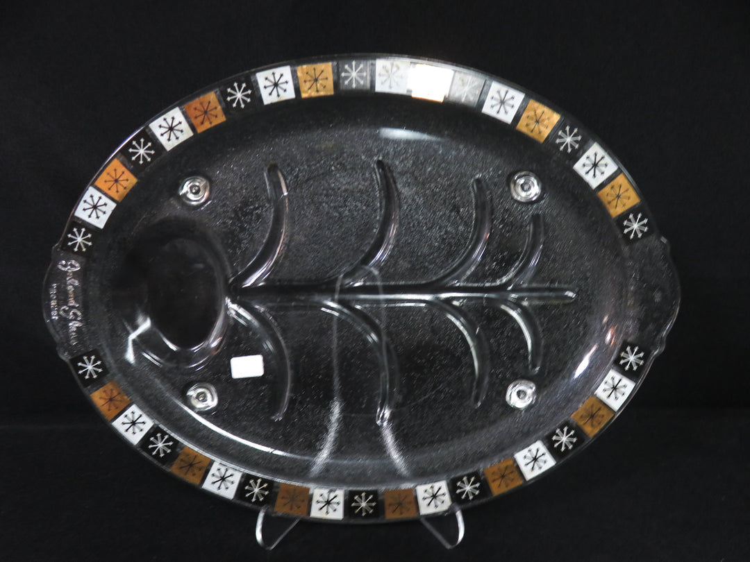 Inland Glass MCM Meat Platter