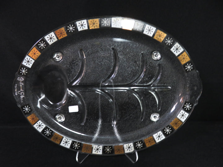 Inland Glass MCM Meat Platter