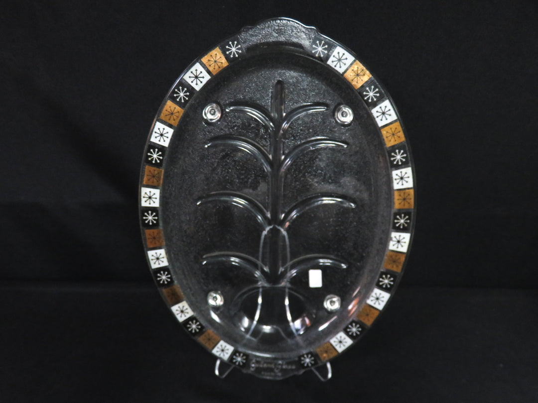 Inland Glass MCM Meat Platter