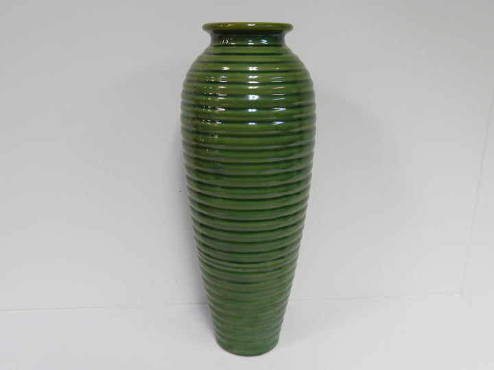Green Glazed Floor Vase