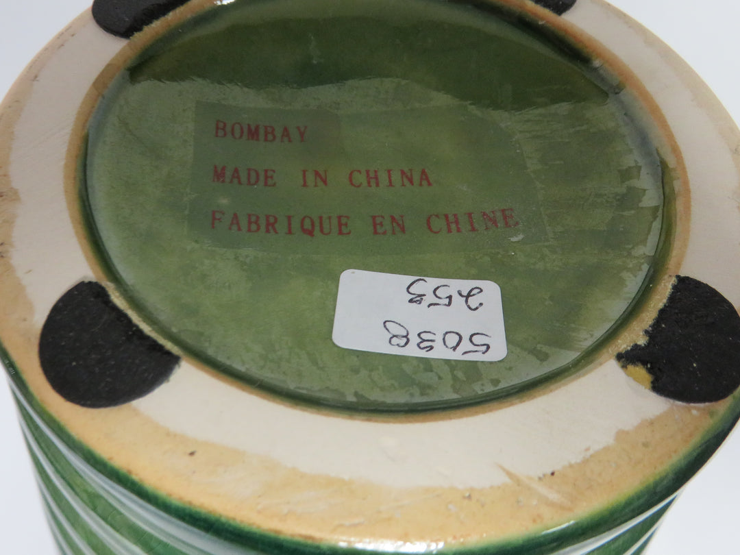 Green Glazed Floor Vase