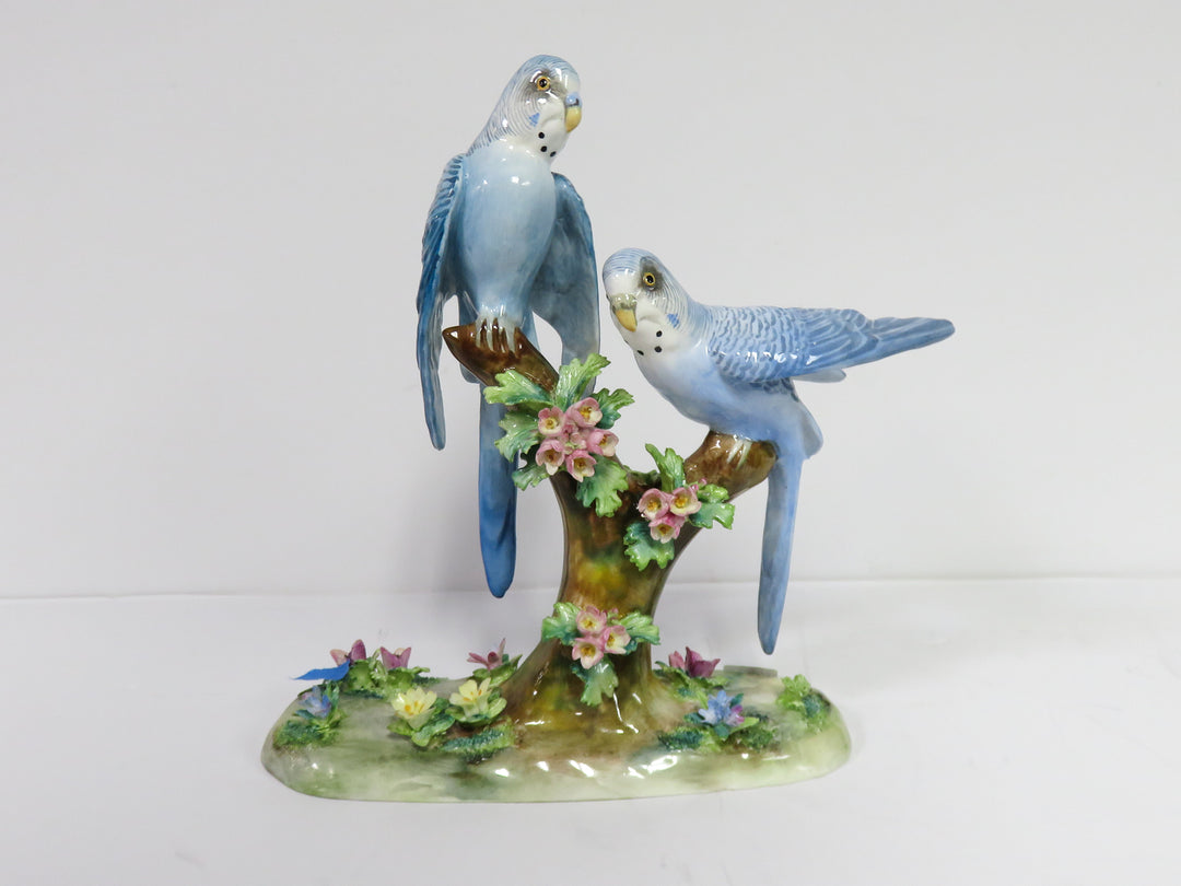 Crown Staffordshire Parakeet Figurine