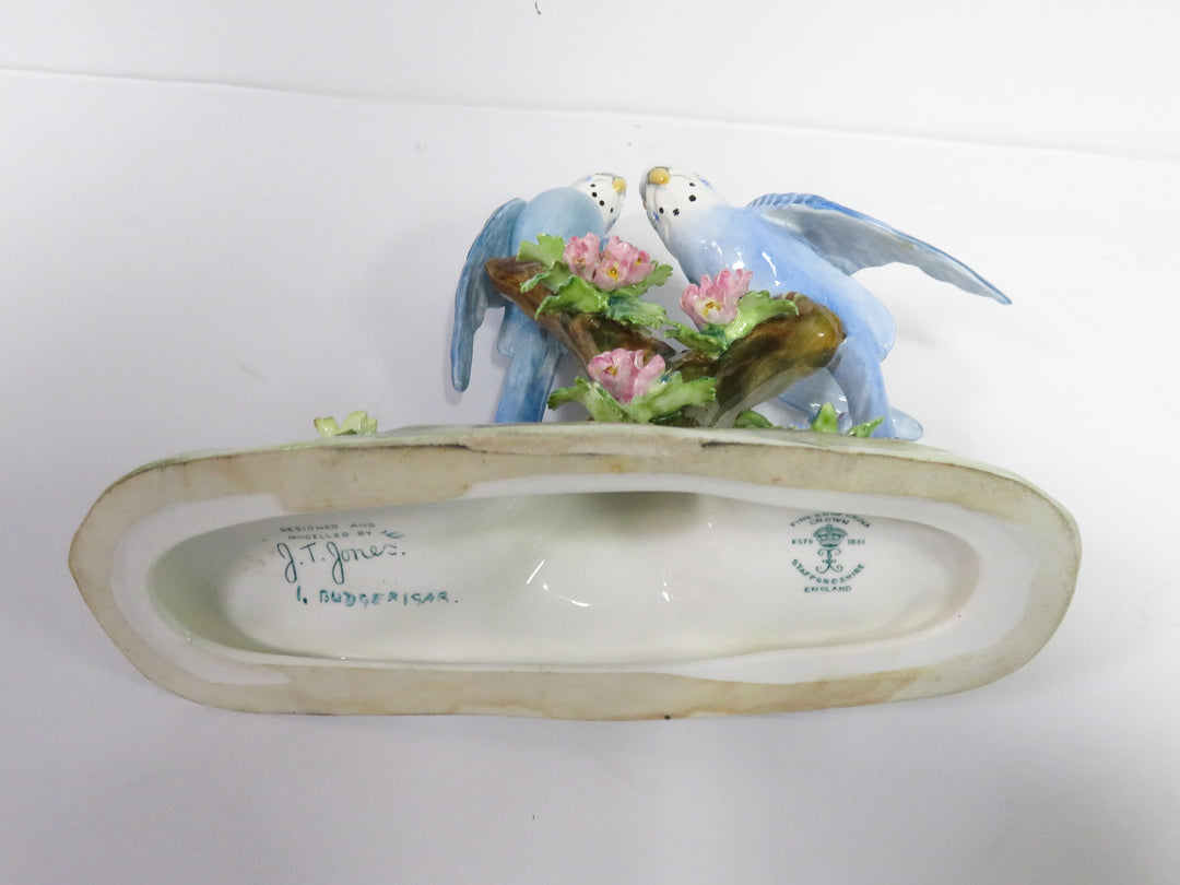 Crown Staffordshire Parakeet Figurine