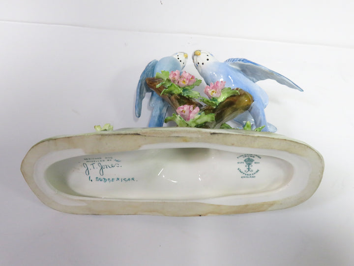 Crown Staffordshire Parakeet Figurine