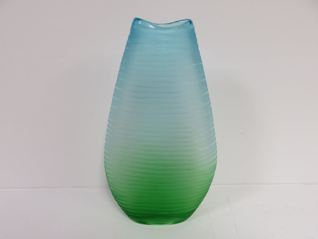 Frosted Ombre Vase