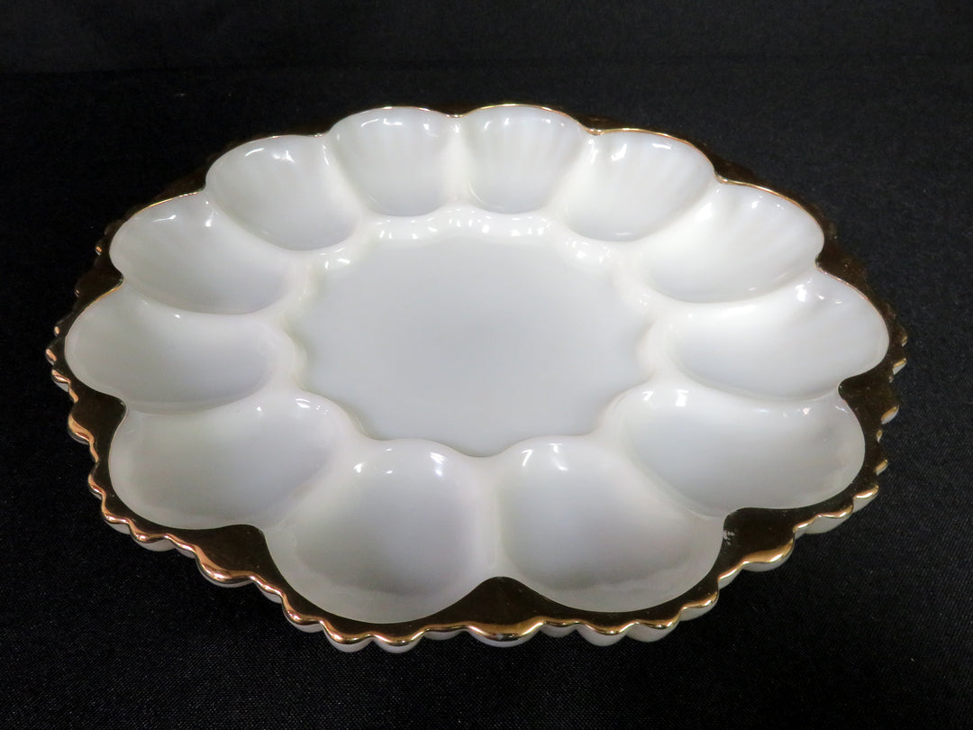 Anchor Hocking Egg Plate