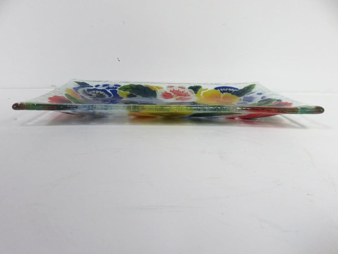 Peggy Karr Pansy Tray