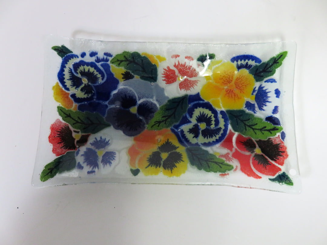 Peggy Karr Pansy Tray