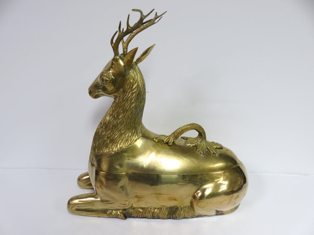 Mottahedeh Brass Stag Centerpiece