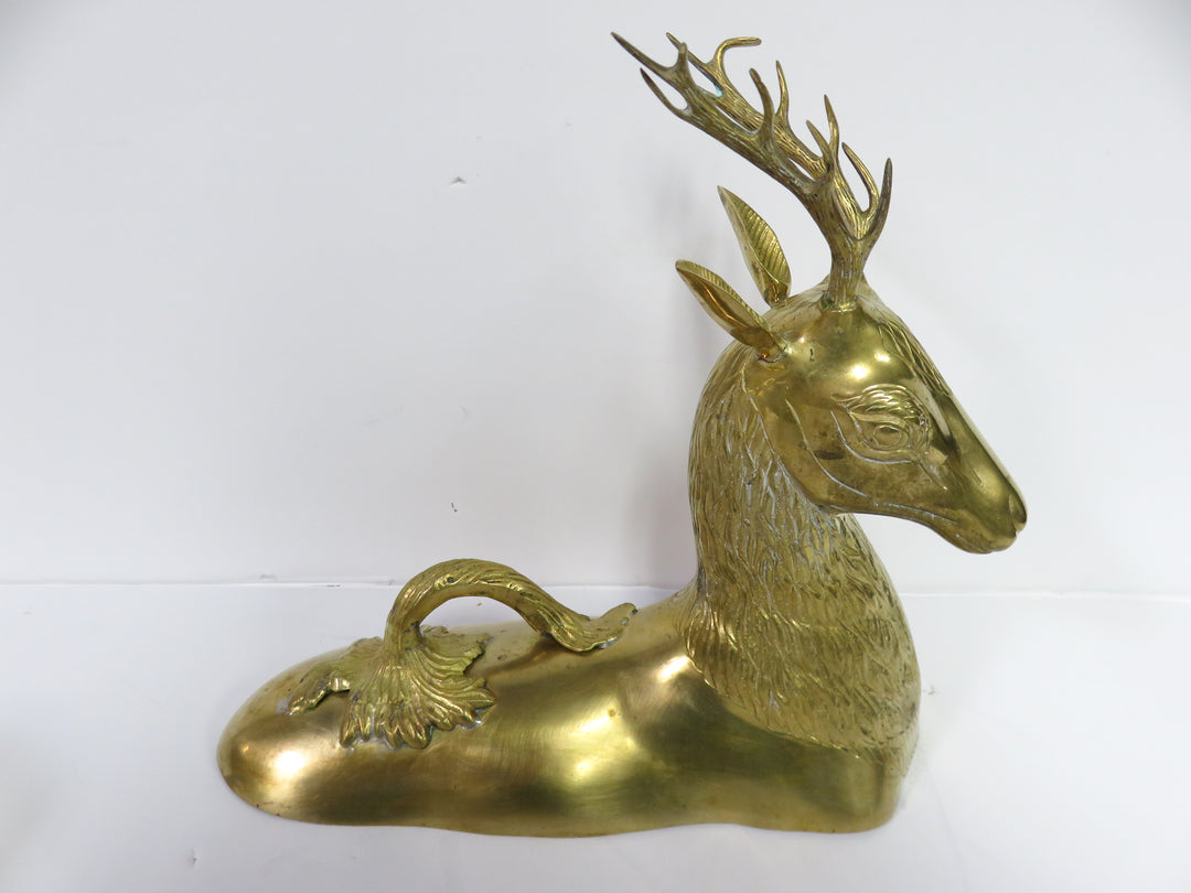 Mottahedeh Brass Stag Centerpiece