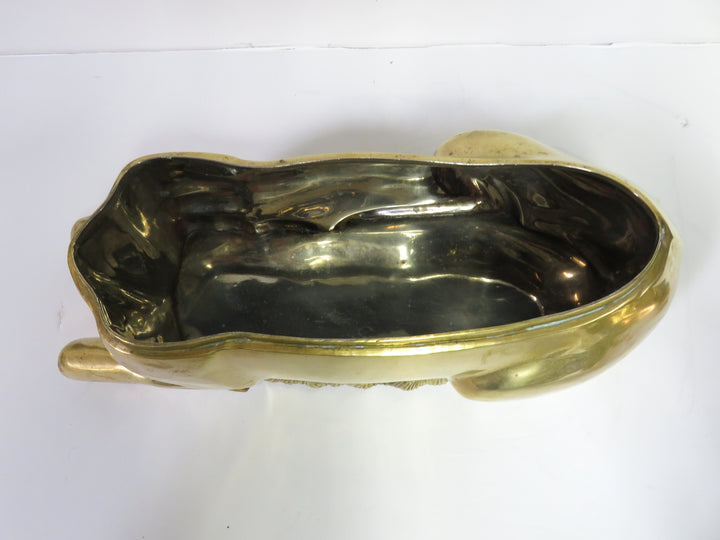 Mottahedeh Brass Stag Centerpiece
