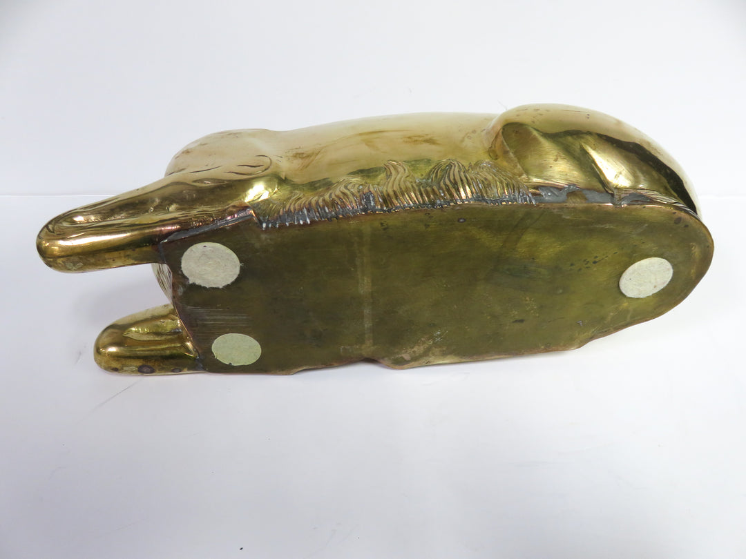 Mottahedeh Brass Stag Centerpiece