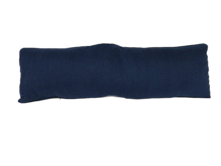 Navy Blue Lumbar Pillow