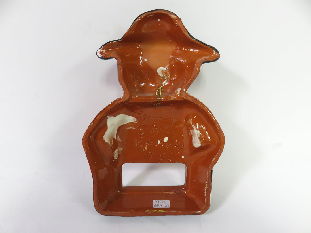 Folk Art Hanging Match Holders