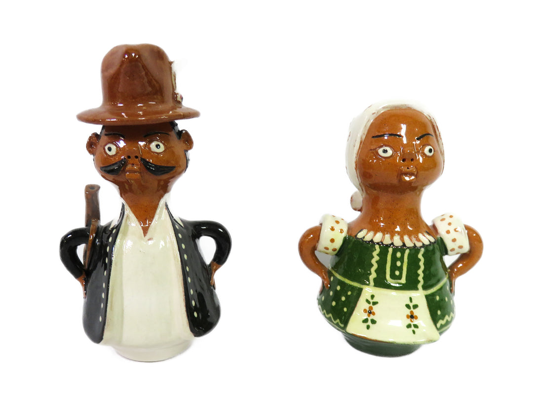 Folk Art Salt and Pepper Set