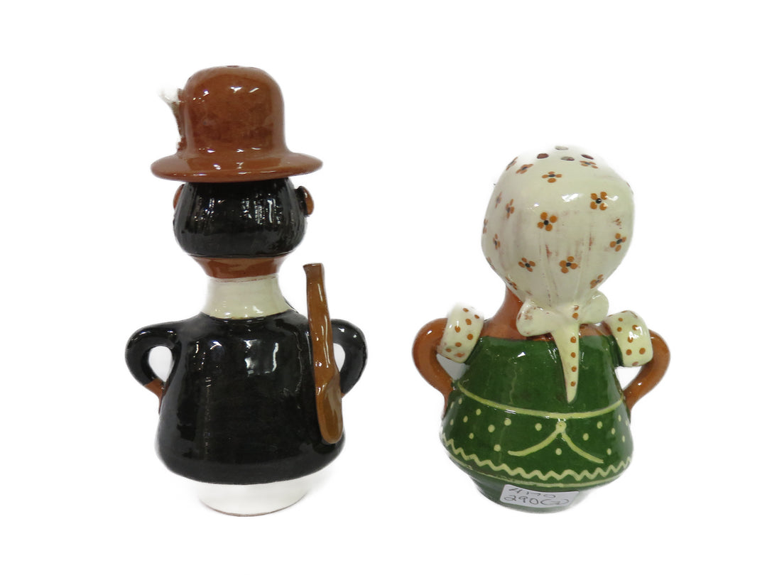 Folk Art Salt and Pepper Set
