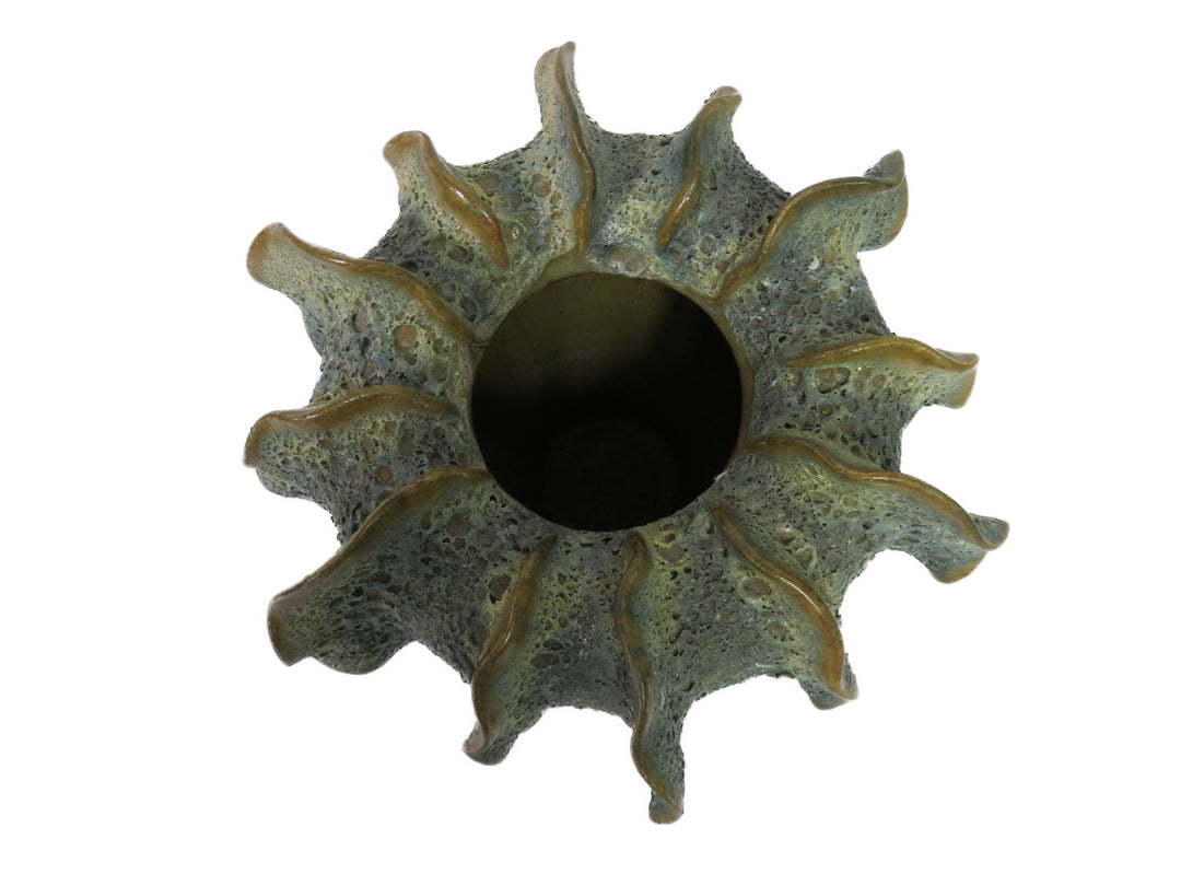 Sea Urchin Pottery Vessel
