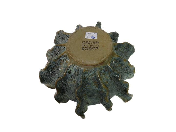 Sea Urchin Pottery Vessel