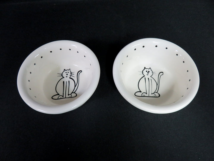 Whimsical Cat Food Bowls