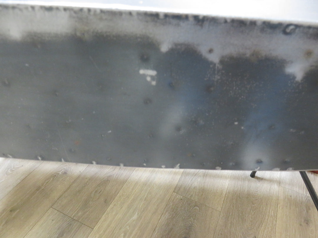 Rustic Steel Console Table