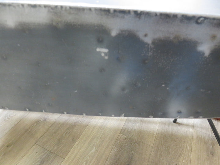 Rustic Steel Console Table