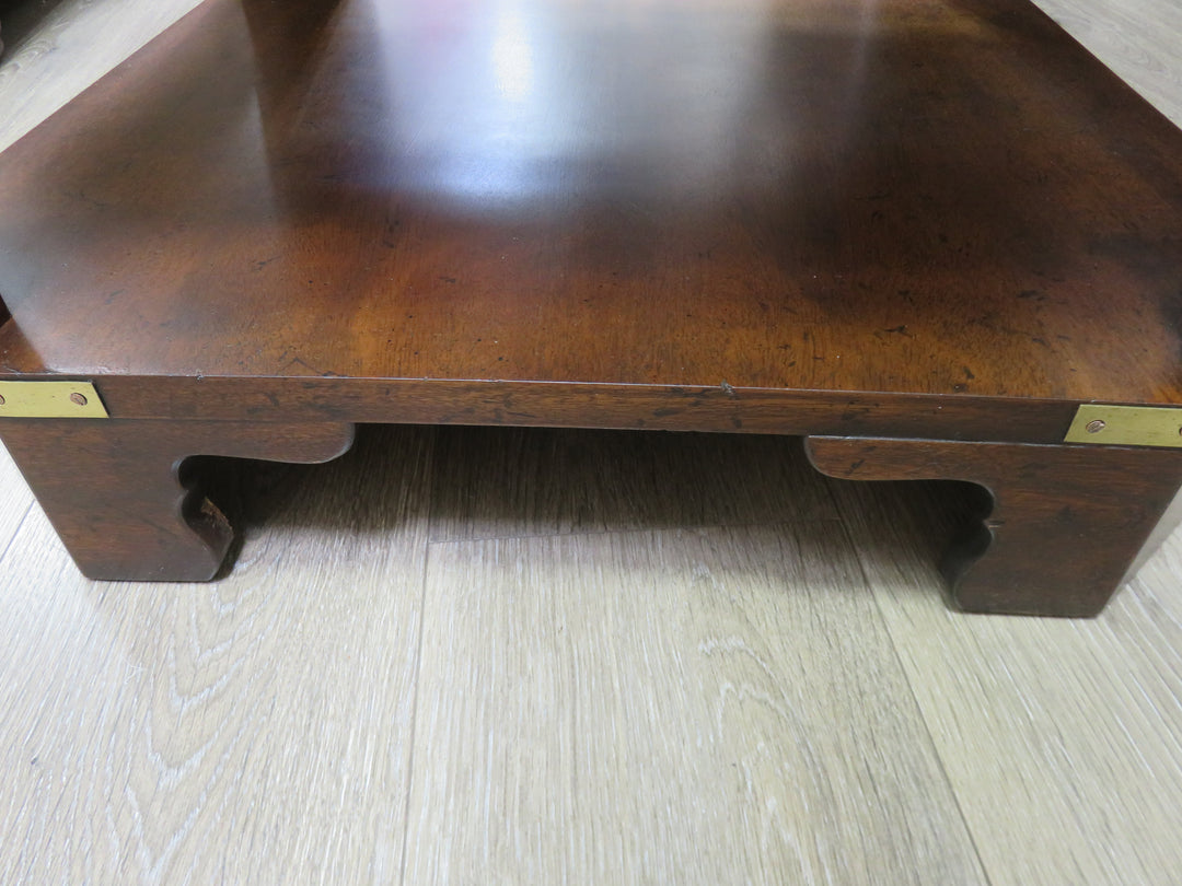 Octagonal Walnut Side Table