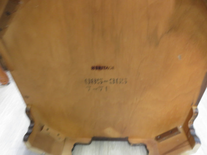 Octagonal Walnut Side Table
