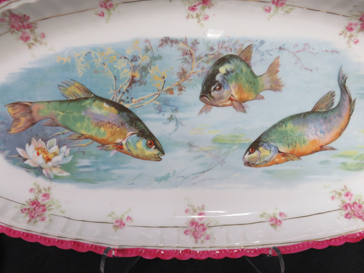 Victoria Porcelain Fish Service