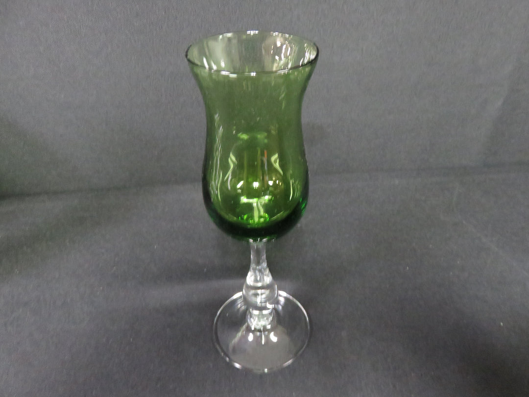 Vintage Empoli Decanter & Glass Set