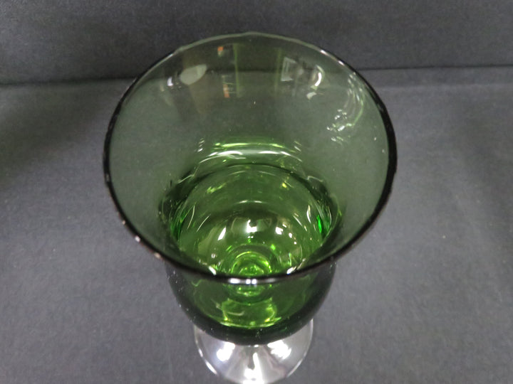 Vintage Empoli Decanter & Glass Set