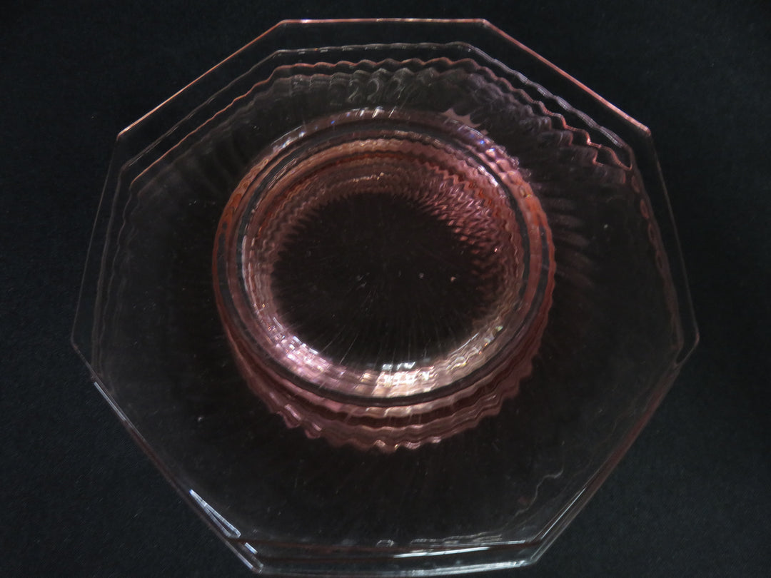 Depression Glass Salad Plates