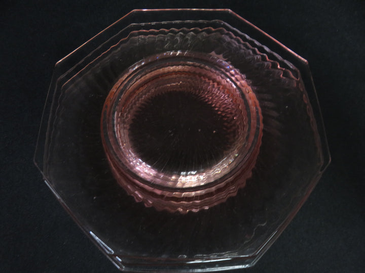 Depression Glass Salad Plates