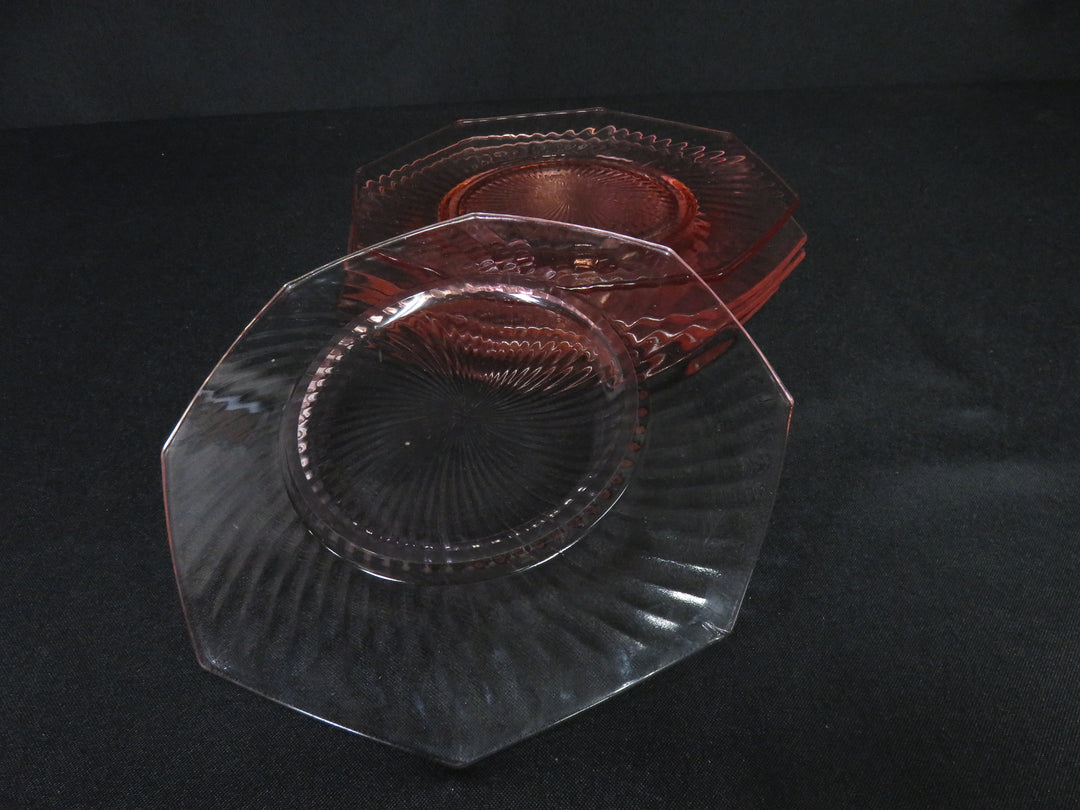 Depression Glass Salad Plates