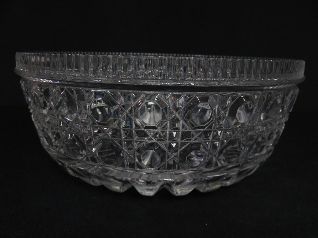 Crystal Serving Bowl