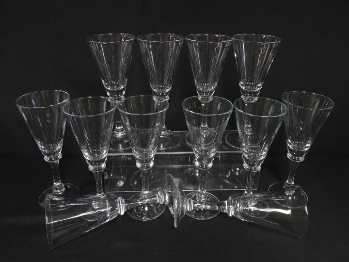 Pedestal Water/Wine Glasses