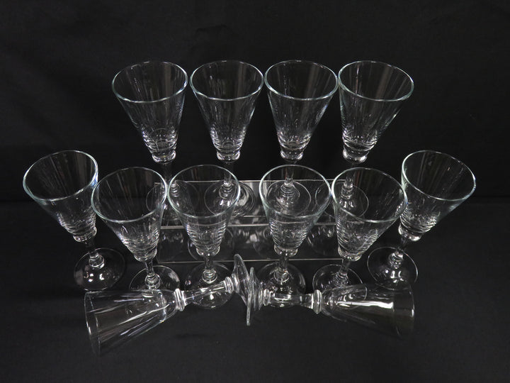 Pedestal Water/Wine Glasses