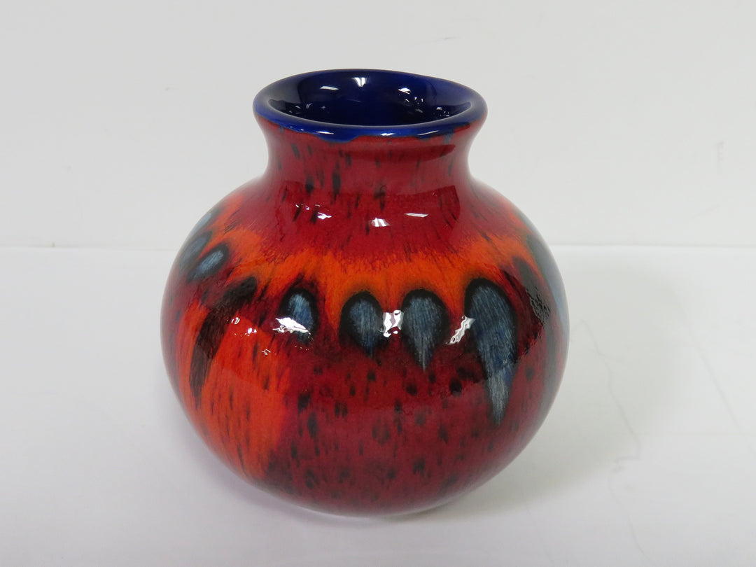 Poole Pottery Red Vase